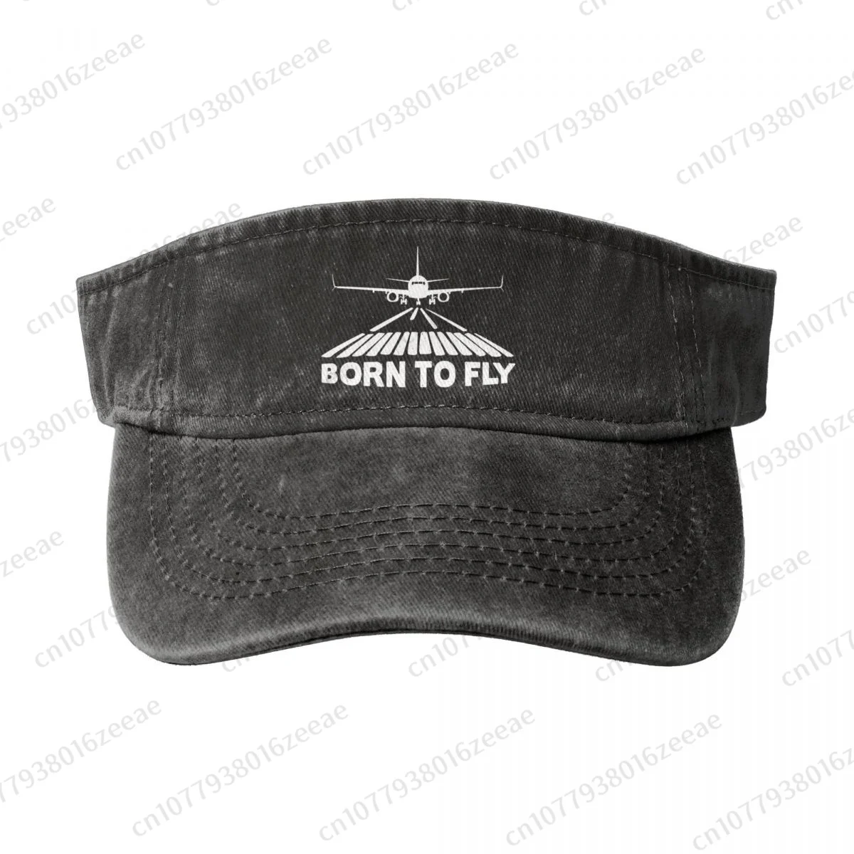 Born To Fly Airplane Fashion Cotton Baseball Cap Summer Breathable Men Women Adjustable Sun Hat