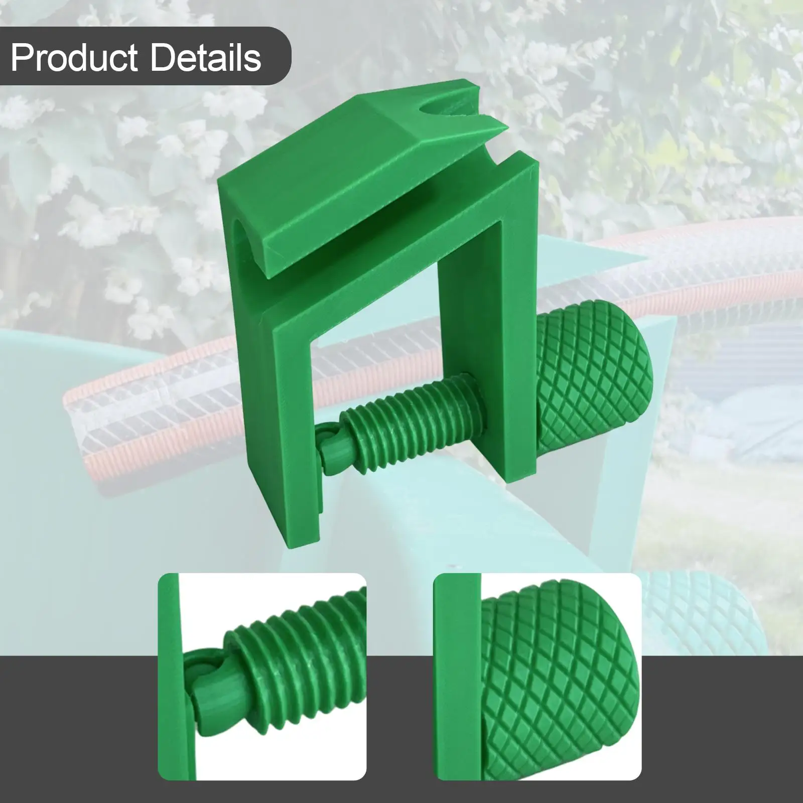Universal Water Hose Holder Rack Easy Install Hose Storage Clamp Fixing Clip for Garden Home Porch