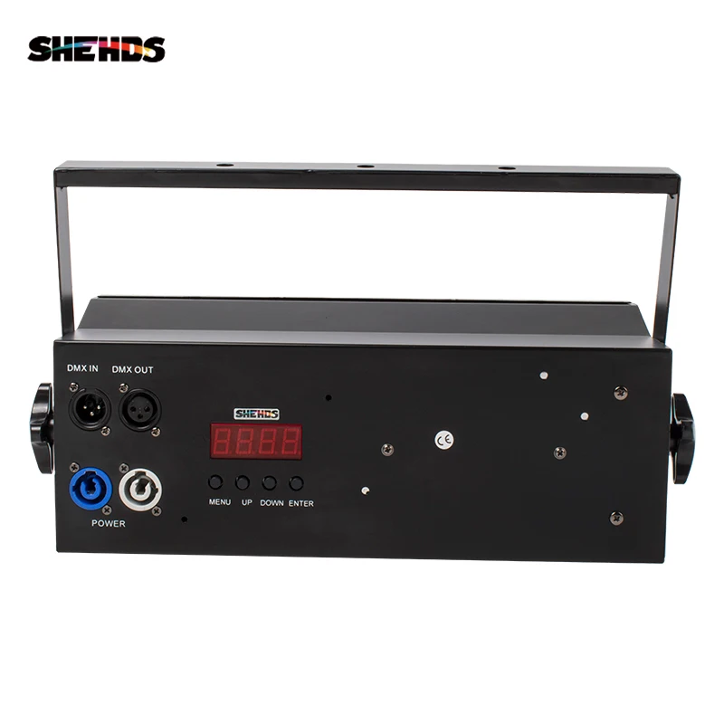 SHEHDS-Iluminación COB de 2 piezas/4 ojos, equipo profesional de 200W, RGBW + UV, 6 en 1, blanco frío y cálido, para conciertos, DJ, discotecas y