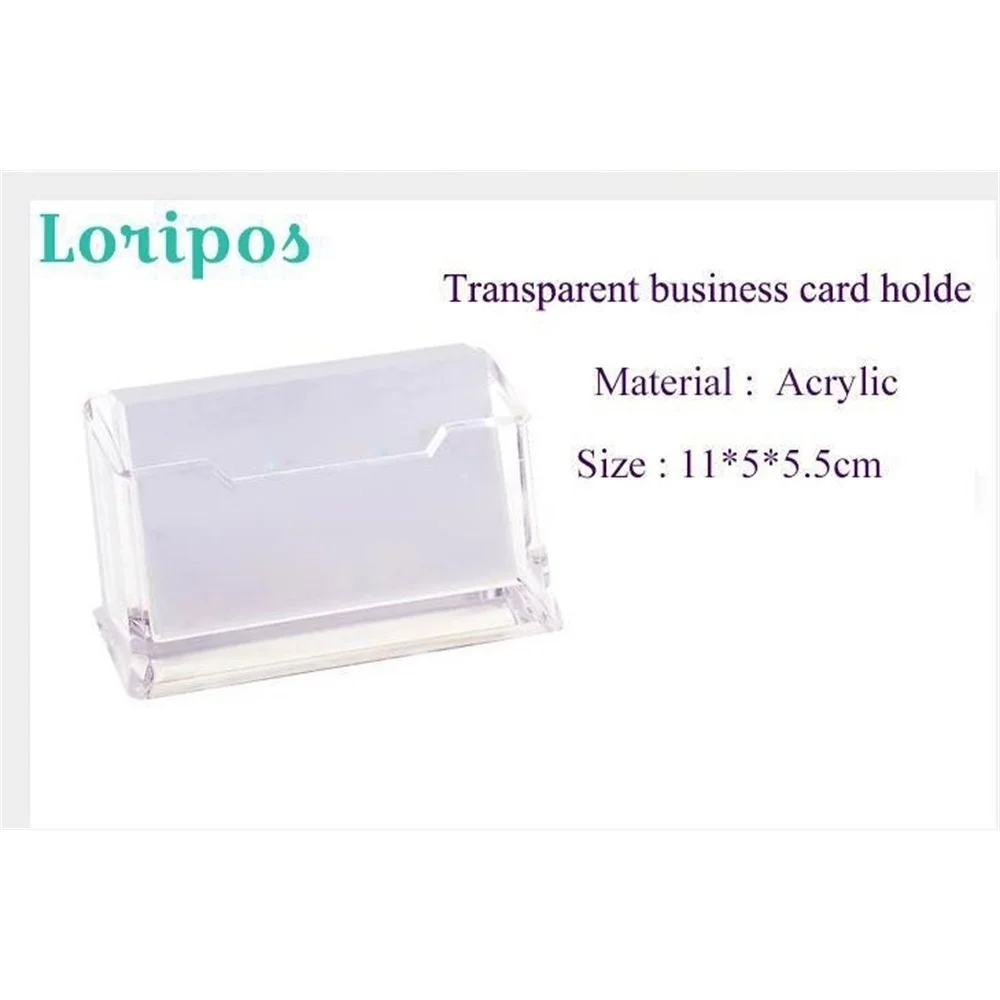 Name Card Holder For Office Acrylic Box Business Name Card Holder For Table Setting Business Card Holder Cards Organizer Case