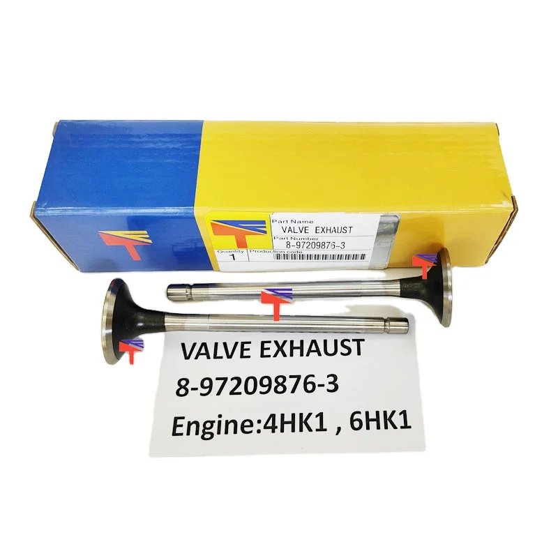

Engine Parts VALVE EXHAUST 8-97209876-3 for Engine 4HK1 6HK1