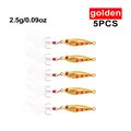 gold   2.5g   5pcs