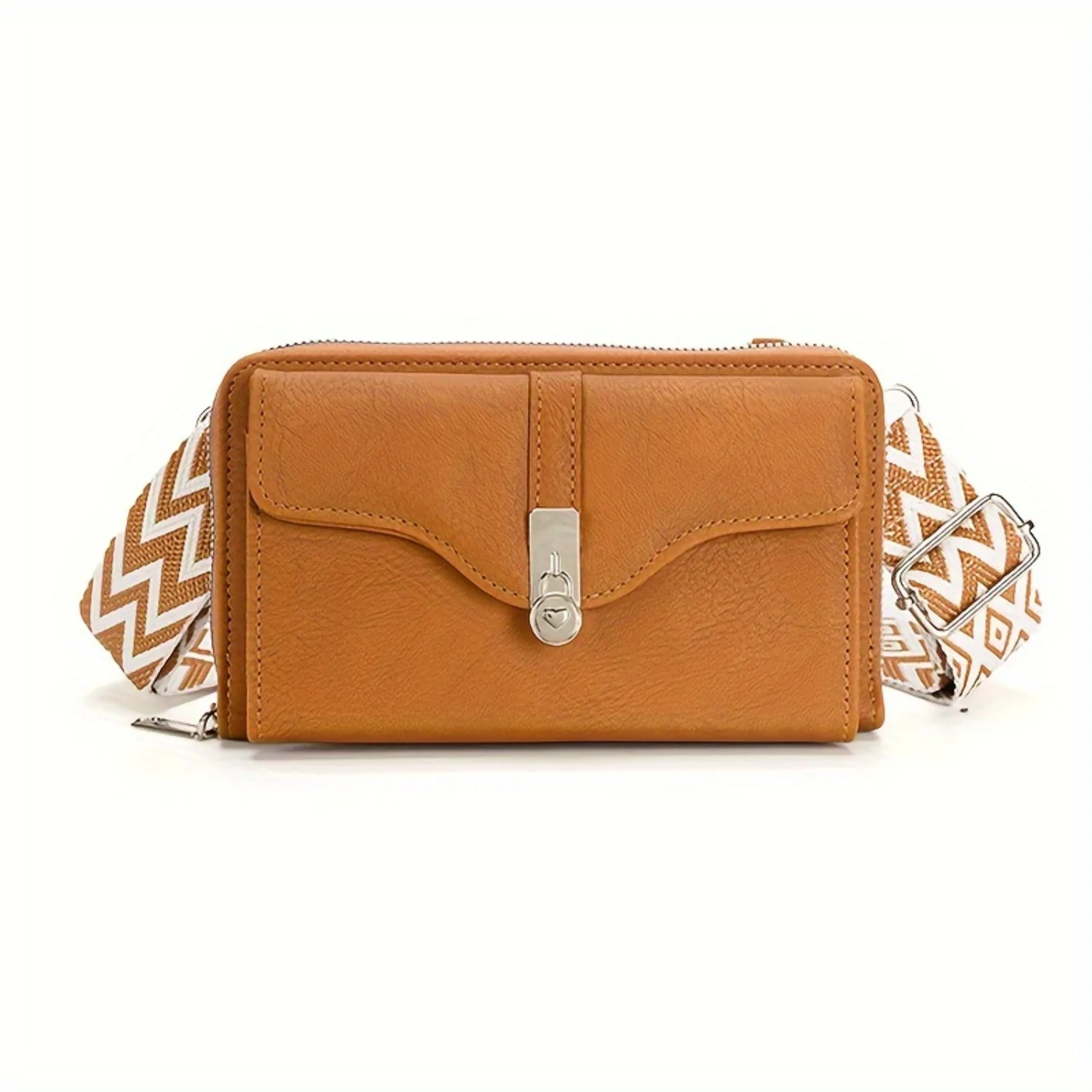 

Shoulder Crossbody Bag Wideband Cell Phone Bag Large Capacity Small Square Bag
