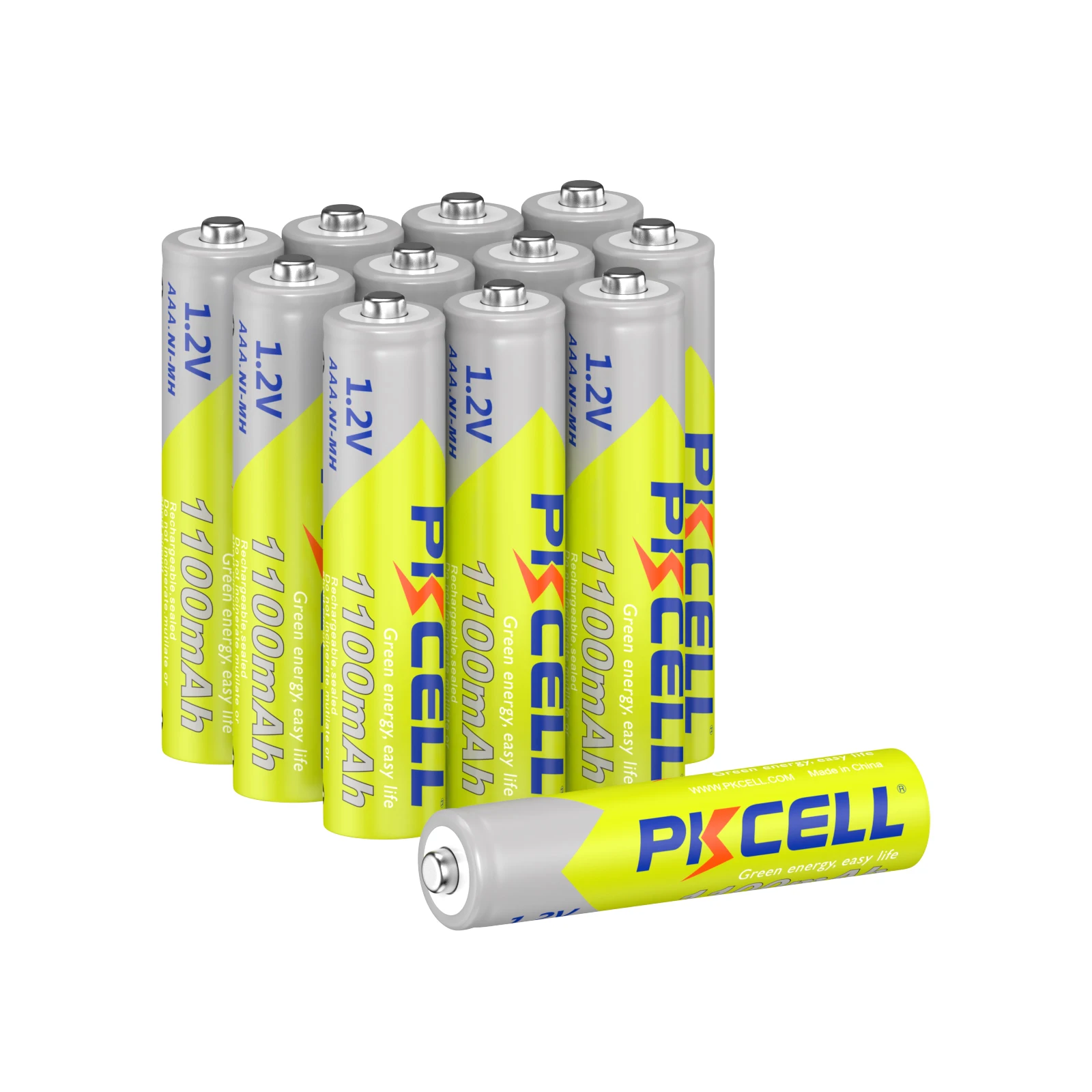 4/8/12/24PC PKCELL NIMH AAA 1100mah 1.2V Rechargeable Battery 3A Camera Toys Rechargeable Batteries For LED Lights Hobby Alarms