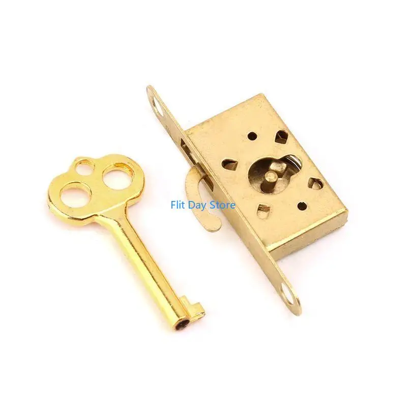 Blocco cassetto vintage f92c con per tastiera mobili per porte del mobile antico