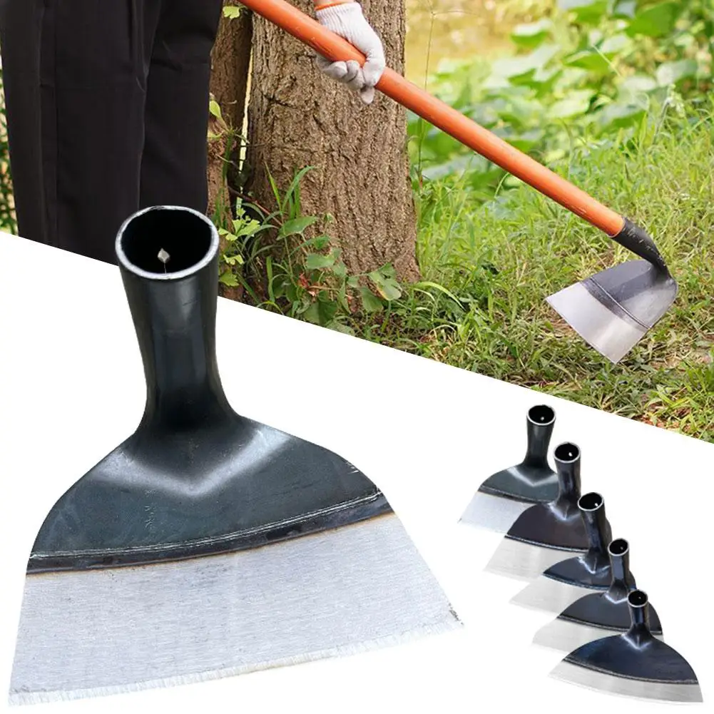 Heavy-Duty เหล็กฟาร์ม Hoe การเกษตร Weeding Hoe ปลูกผักสวนคลายดิน Weeding เครื่องมือสําหรับการเกษตร R5X7