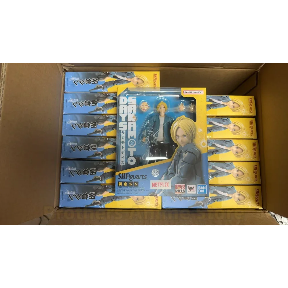 

Новинка в наличии Bandai SHF Sakamoto Daily Store Clerk Mind Reading Asakura Shin Готовая фигурка