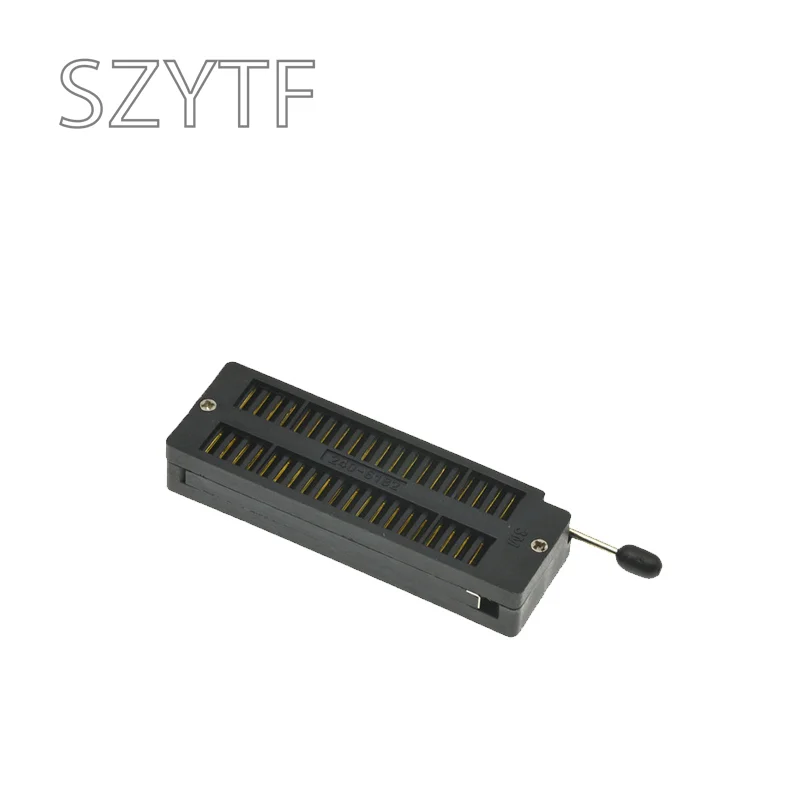 1pcs DIP 40 Pin 40Pin Universal ZIF IC Socket Black