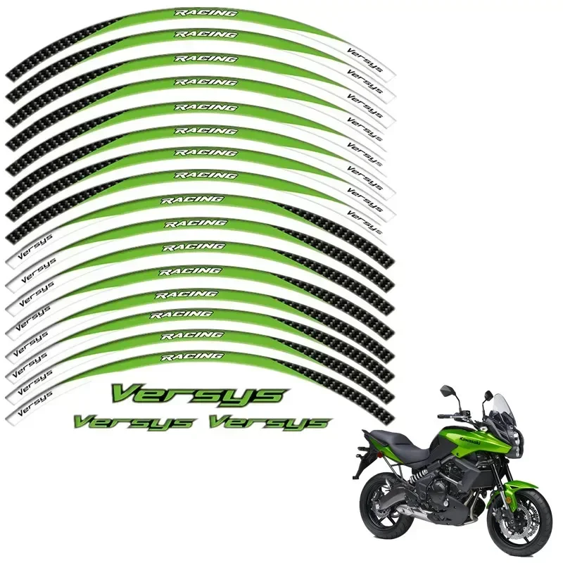 

Запчасти для мотоциклов KAWASAKI VERSYS 650 1000 X300 300, контурное колесо, декоративная наклейка-1