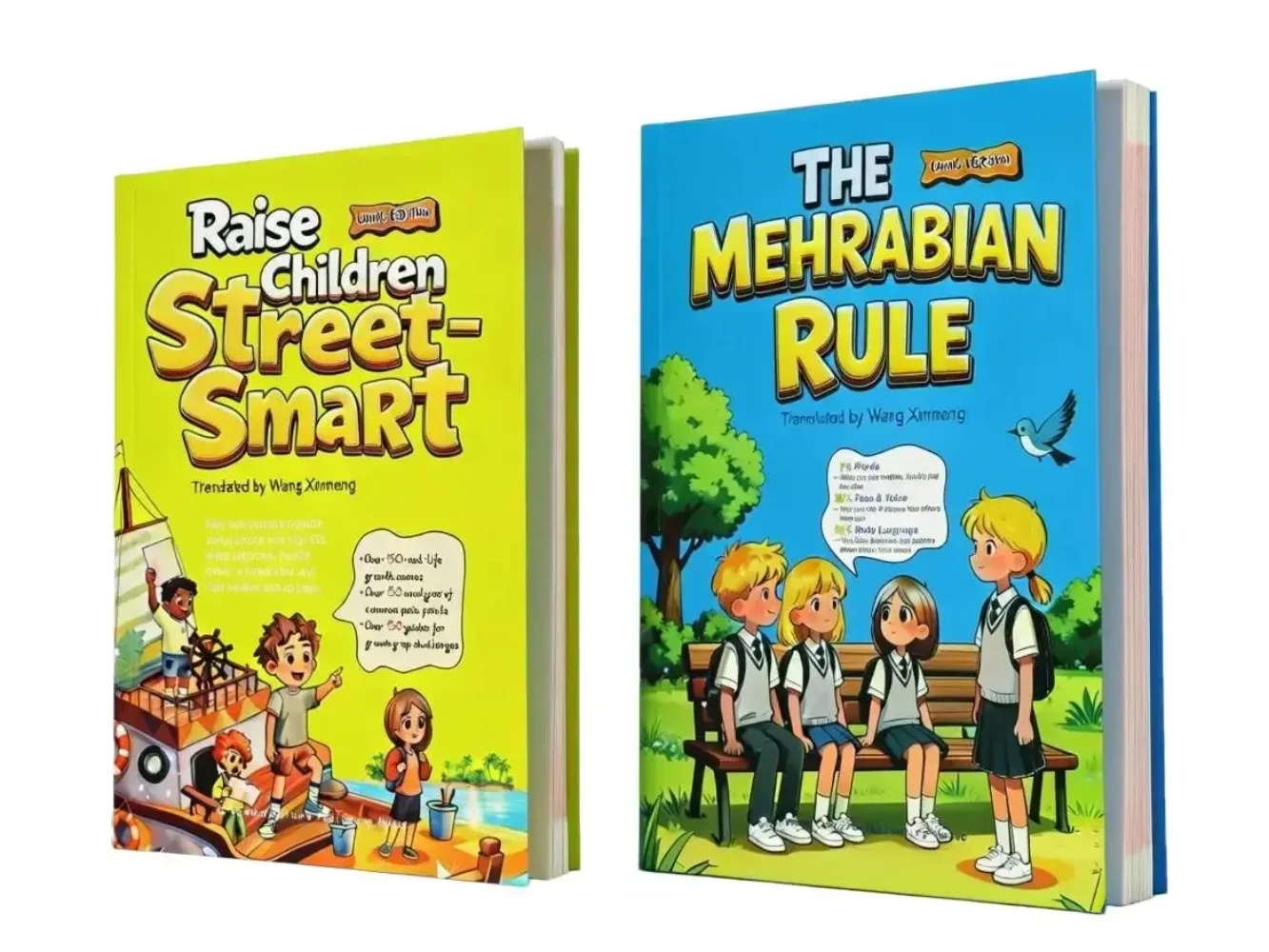 Street Smart 2-Book Set | The Mehrabian Rules, Real-Life Comics, Help Kids Build Confidence & Practical Life Skills book
