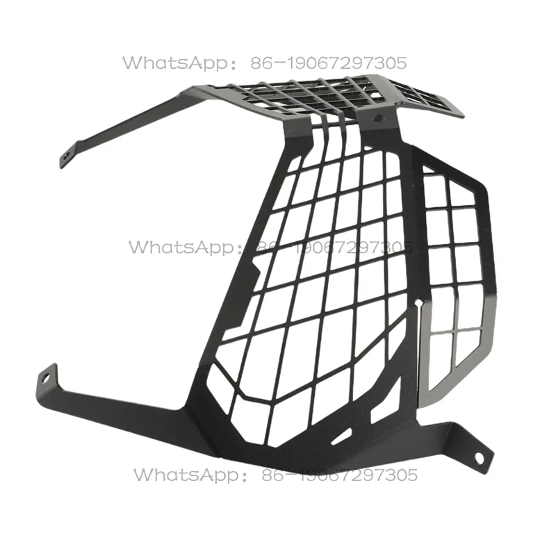 Motorcycle Headlight Guard Protector Cover Parts Black Fit for Honda Africa Twin 1100 L Adventure Sports 2020 2021
