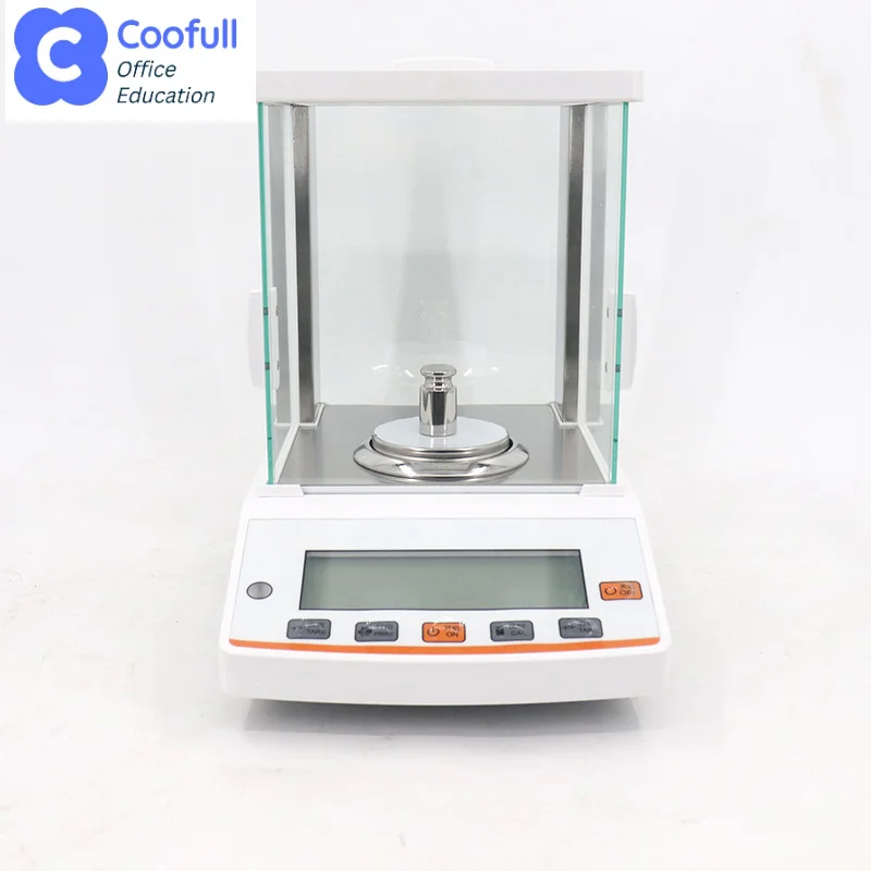 COOFULL KEFEI Lab Electronic Precision Analytical Balance Scale FA2204 LCD Display 0.1mg Readability 320g Capacity Linearity