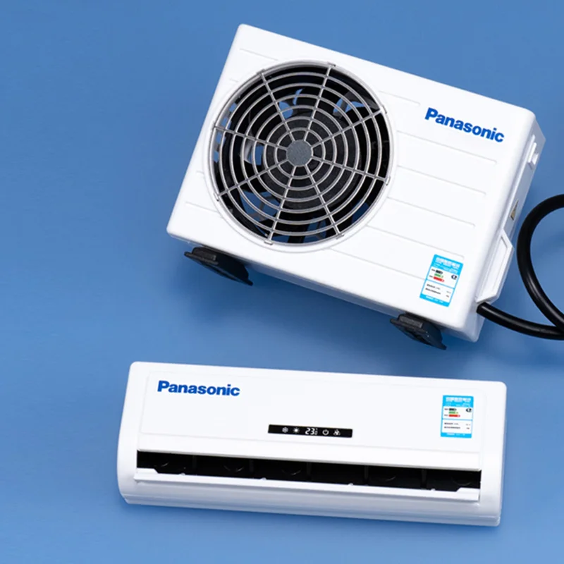 Panasonic Air Conditioning Model Machine Miniature Simulation Scene Toy Suitable for 1/14 Tamiya Remote Control Truck Trailer