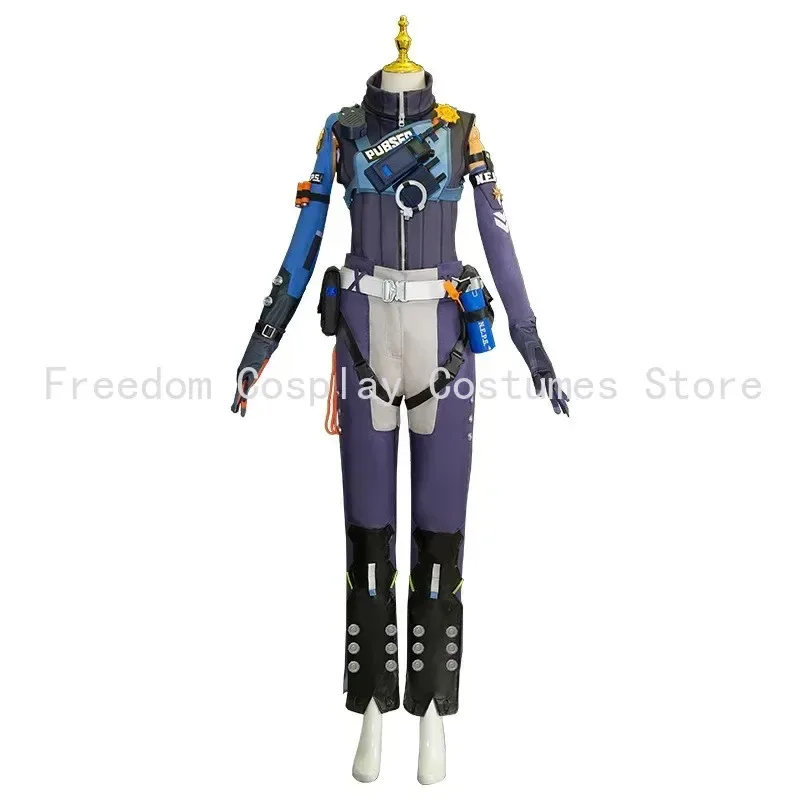 

Zenless Game Zone Zero Seth Lowell Cosplay Costume Criminal Investigation Team Uniform Wig Tail x;2,f;5.n;