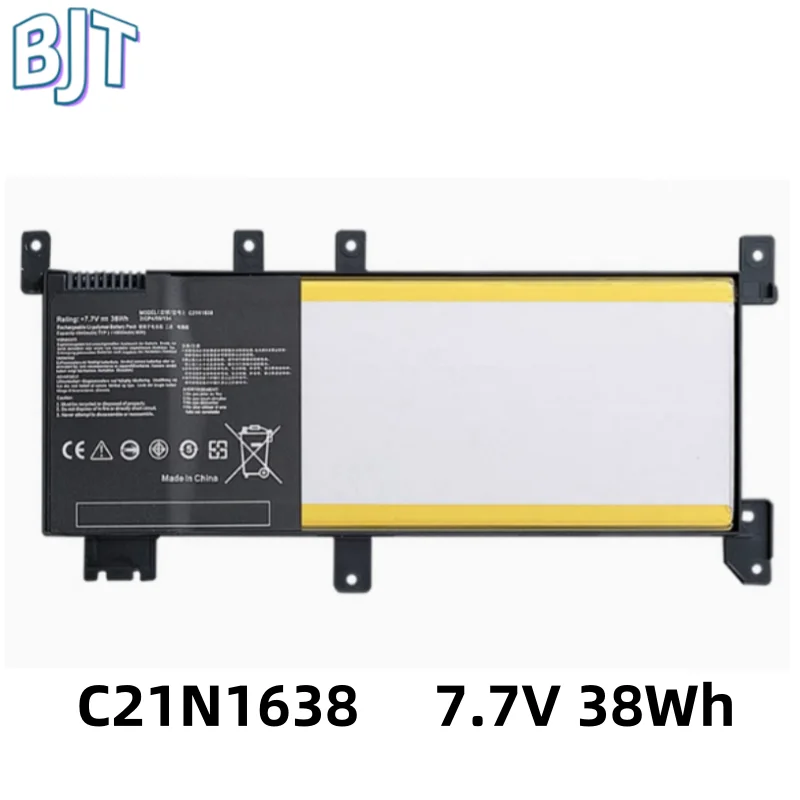 

New Notebook Laptop Battery C21N1638 7.7V 38Wh for Asus X442UR X442UQ X442UN F442U F442UR A480U X442U 2ICP4/59/134 4Cell