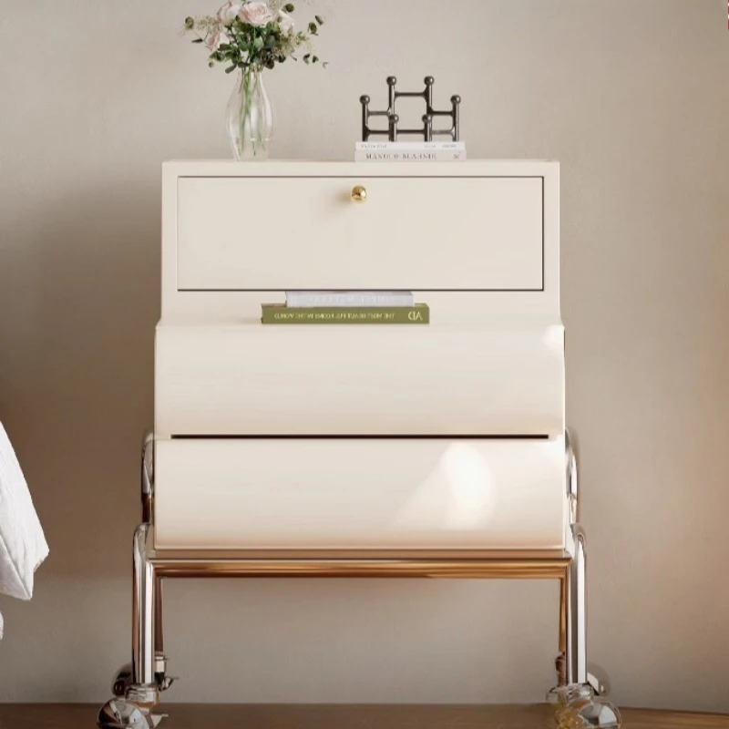 Mobile Shelf Bedroom Home Living Room Cart Coffee Table