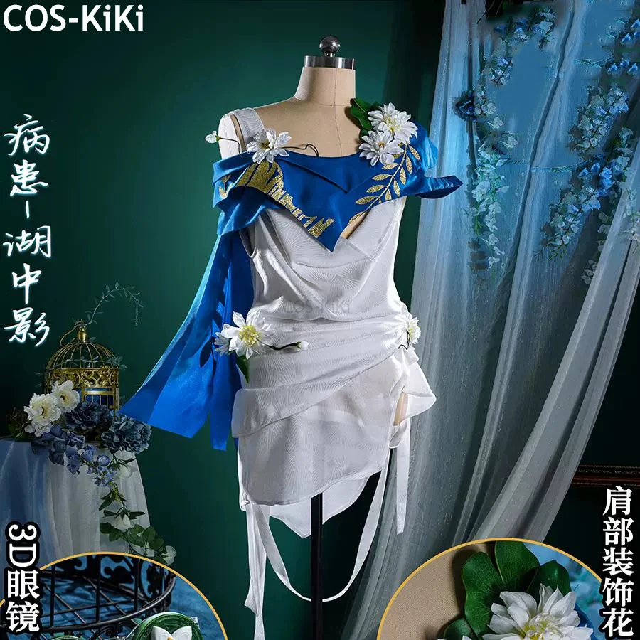 

COS-KiKi Identity V Эмиль Пацієнт-Тень в озере Длинная ночь QiZhen Модный костюм Гейм Косплей Костюм Хэллоуин Вечеринка Наряд