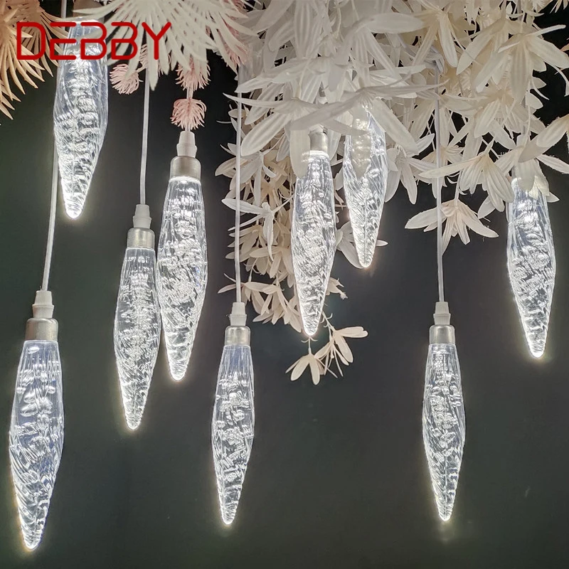 

DEBBY Modern Wedding Pendant Lamp Festival Lights Atmosphere LED Light For Party Stage Prop Background Decorationnd