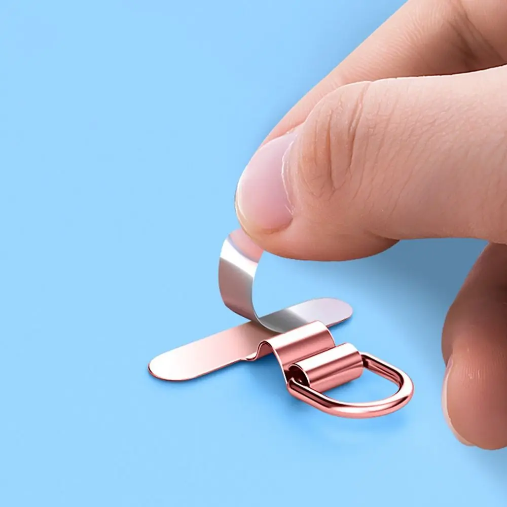 超薄型電話ストラップタブ金属落下防止電話ストラップクリップパッチスナップストラップ紛失防止携帯電話ストラップパッチ