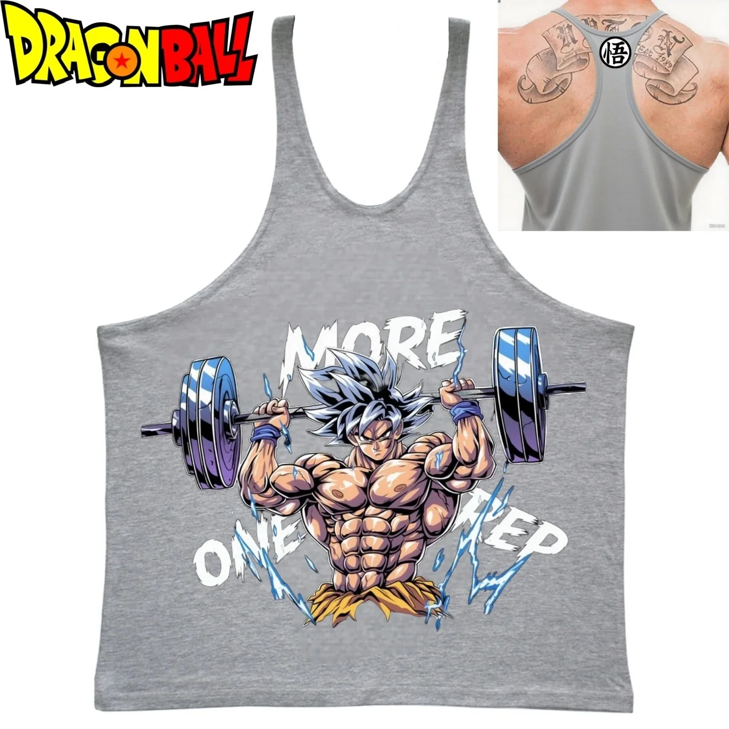 Camiseta sin Mangas con Personajes de Anime Dragon Ball Z 2026, para Familias, Secado Rápido, Cómoda, Tallas Grandes