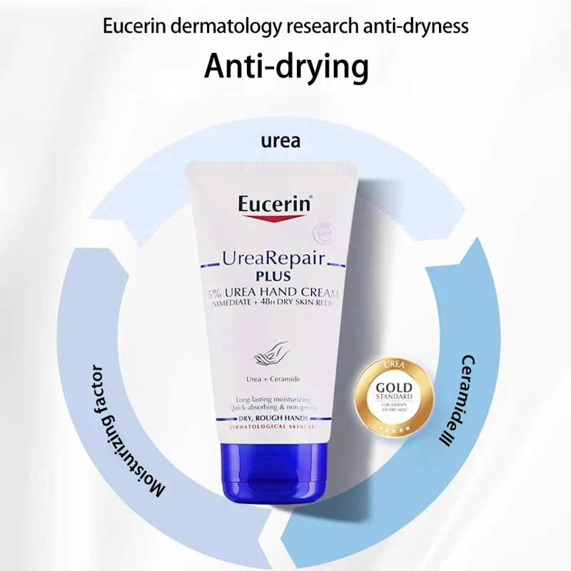 Eucerin/Eucerin Moisturizing Repair Hand Cream 75ml Moisturizing, Non-greasy, Repairing and Anti-Drying