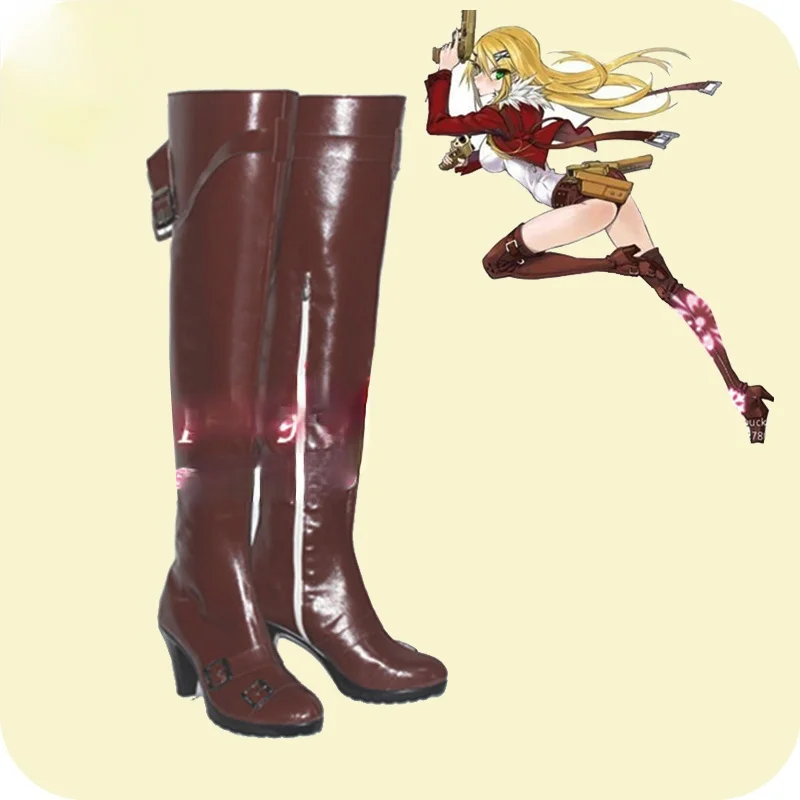 Hetalia: Axis Powers /APH Natalia Alfroskaya Anime Characters Shoe Cosplay Shoes Boots Party Costume Prop