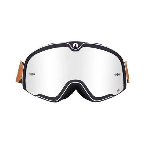 Imagen 2 del producto Las más nuevas gafas Retro para motocicleta, gafas de esquí para exteriores, gafas de sol para Motocross, casco para montar en carreras, cafetería, carreras, bicicleta de montaña, ATV