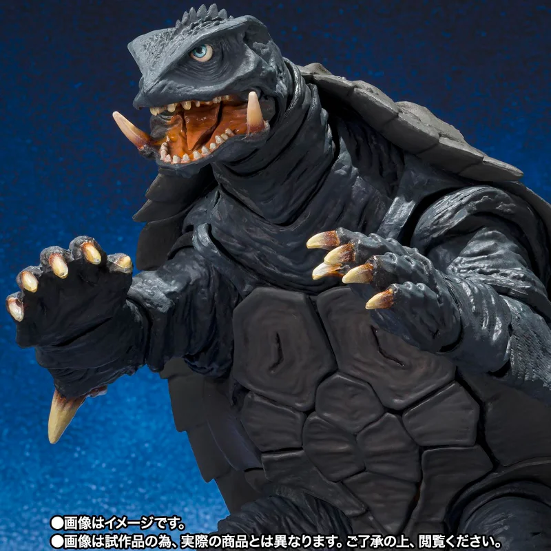 100% Original Bandai S.H.MonsterArts Gamera (1996) Sendai Showdown Ver. Movable Monster Model Collection Gift