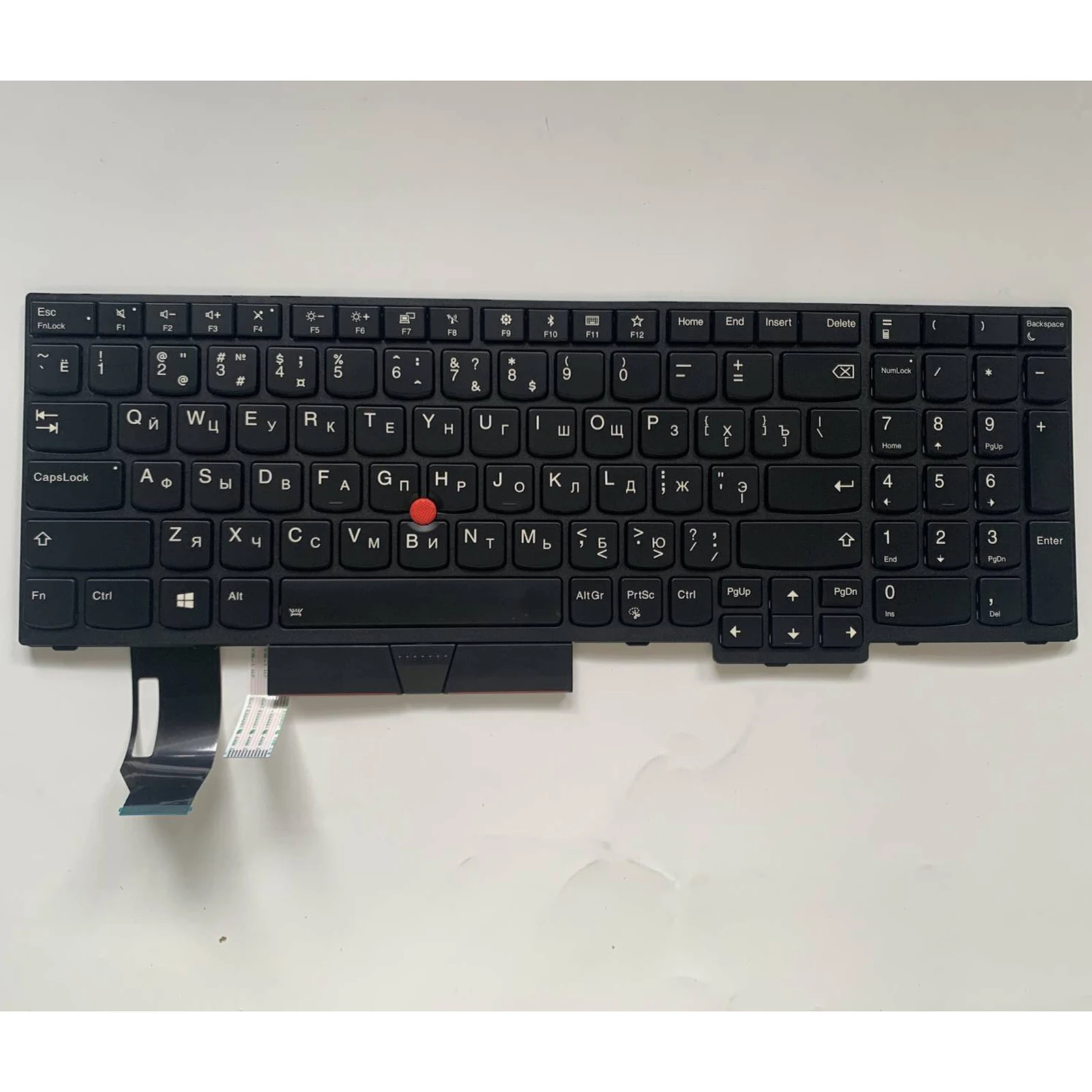 

RU Layout for Lenovo ThinkPad T590 P52 E585 L580 E590 E595 L590 E580 Laptop Keyboard