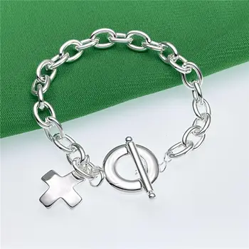 10 best sales Bracciale croce argento 925 - №9