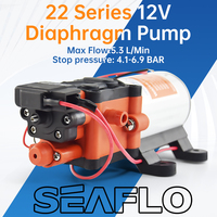 SEAFLO 22 Series 1.3GPM 60PSI Automatic Marine Water Diaphragm Pump 12V Self Priming Boat Marine RV Caravan High Pressure
