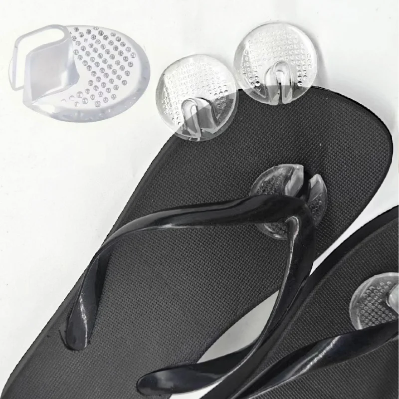 2-10pcs Invisibles Flip-Flop Gel Pad Anti-Slip Anti Wear Foot Gel Toe Guards Cushions Toe Separator for Women Men