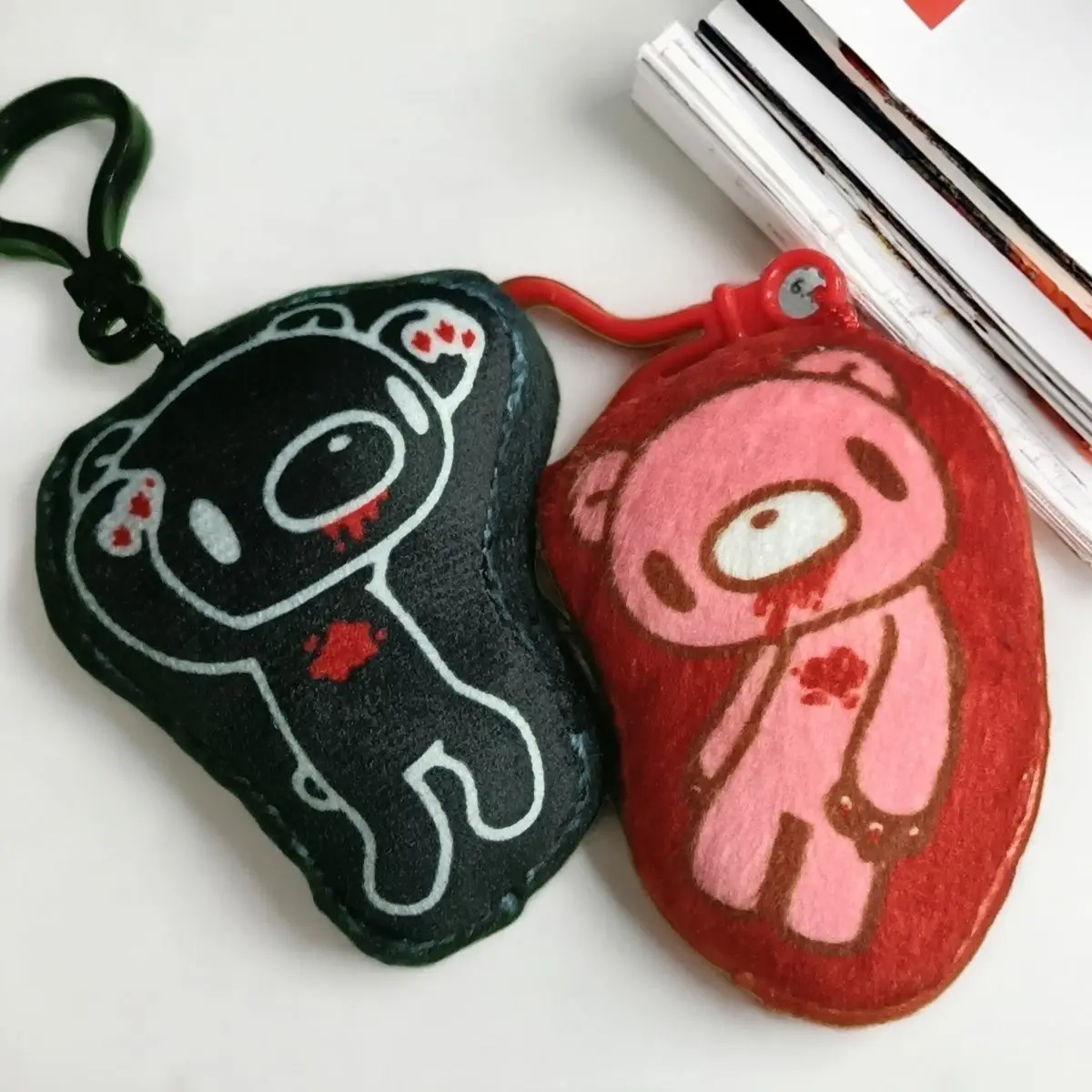 Gloomy Bear Groomy Keychain Kawaii Japanese Style Cartoon Key Ring For Bag Backpack Accessories Daily Decoration Gift