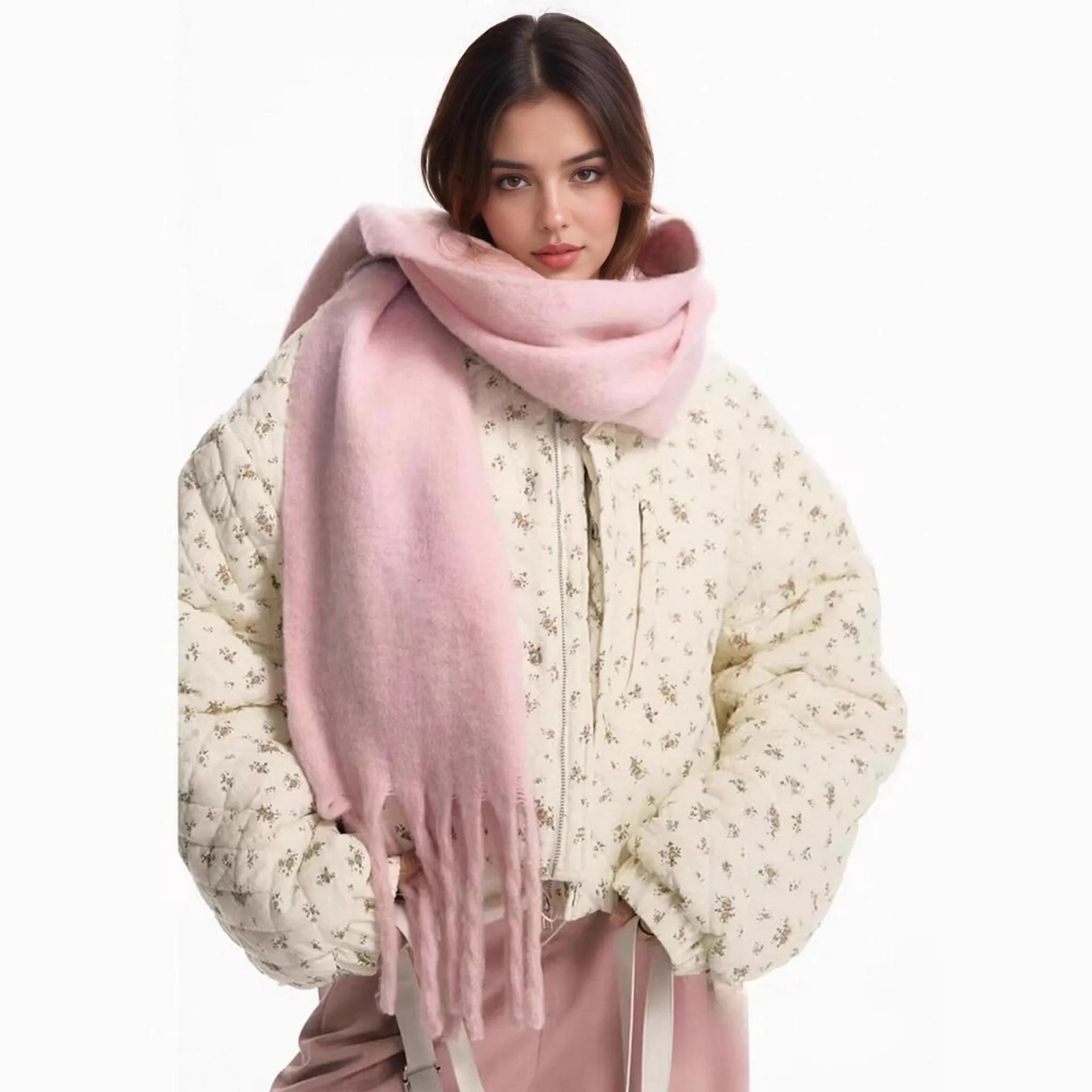 

Куртки с цветочным принтом, женские парки, пальто, теплая зимняя верхняя одежда, зимняя куртка, топы с длинными рукавами, повседневная свободная женская верхняя одежда, женские куртки