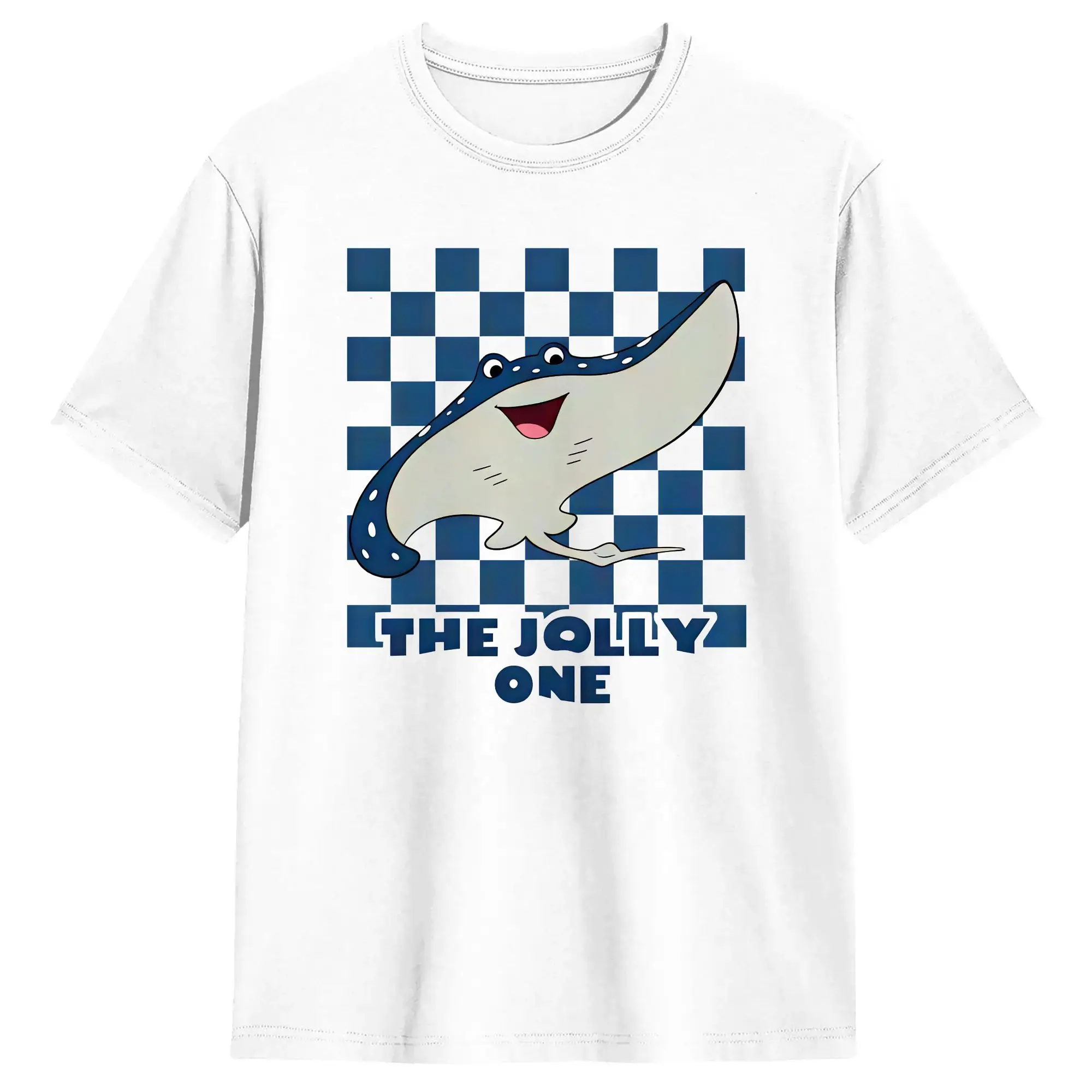 Findings Nemo Character Cotton T Shirt For Men Summer  Vintage T-Shirts O Neck Harajuku Tees Oversize Loose Tops