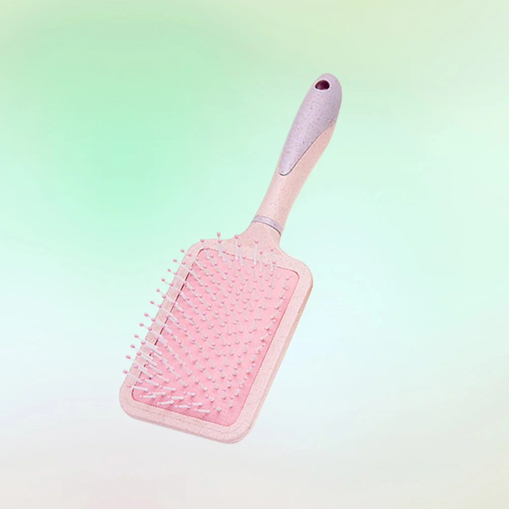 

Detangling Scalp Comb Hairbrush Paddle Comb for Curly and Tangled Hair(Light Pink) paddle hair comb