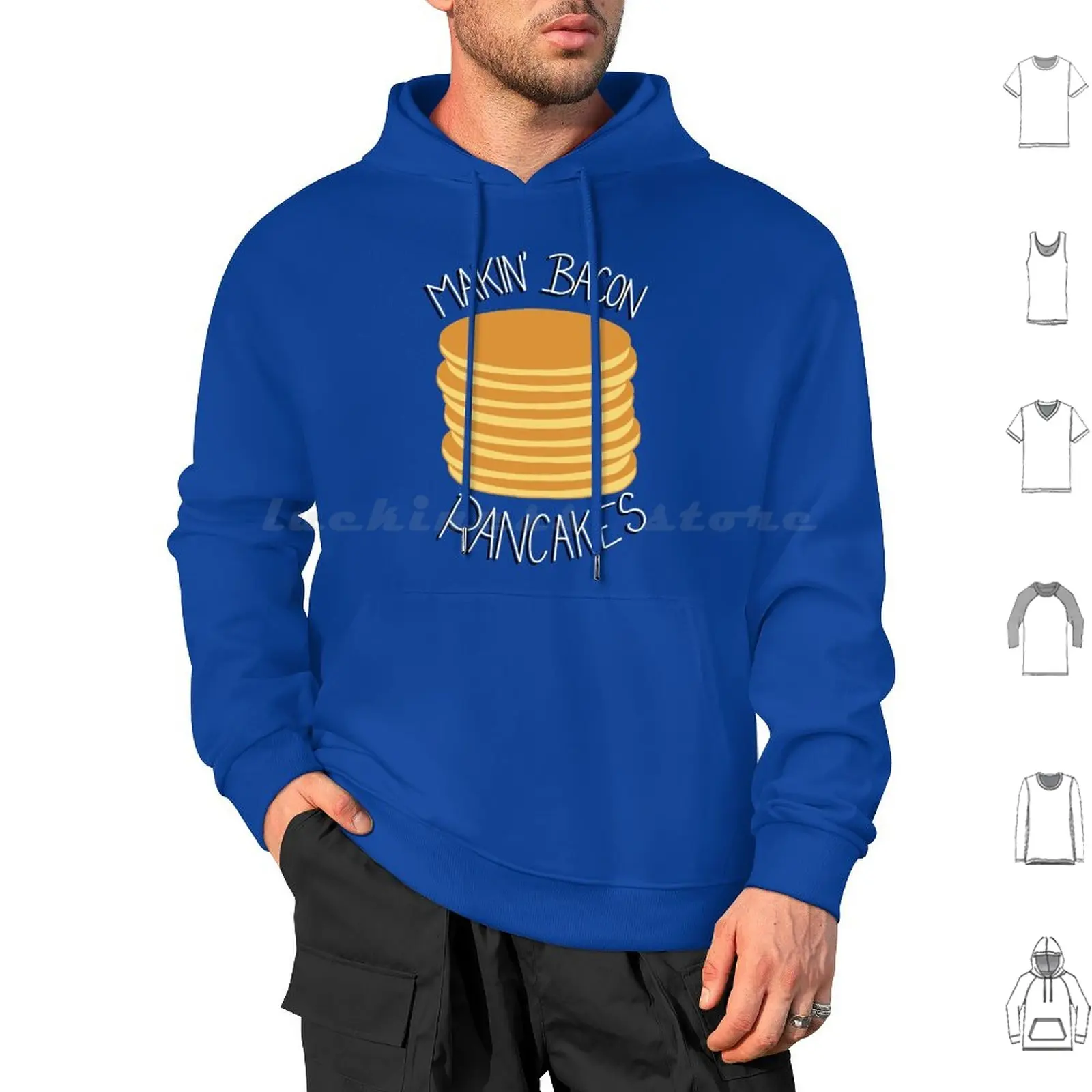 Makin' Bacon Pancakes-Adventure Time Hoodie cotton Long Sleeve Adventuretime Adventure Time Jake The Dog Finn The