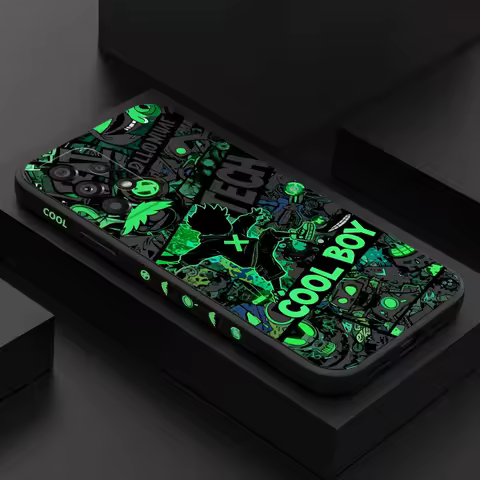 Cool Guy Graffiti Phone Case For Samsung Galaxy A73 A53 A33 A23 A13 A03 A72 A52 A52S A32 A22 A12 A71 A51 A31 A21S 4G 5G Cover