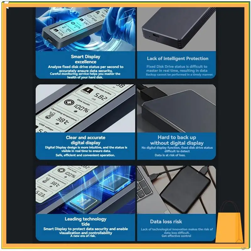 

L52A-M.2 SSD Nvme Case USB3.2 Gen2 Type C 10Gbps Pcie SSD Case M.2 NVME Enclosure Disk Box Tool Free SSD Aluminum Case