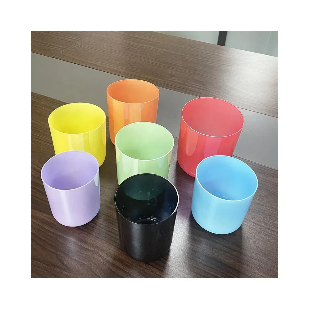 أوعية غناء شفافة من الكوارتز لعام 2025، 440 هرتز، 432 هرتز، أوعية غناء كريستالية للشفاء