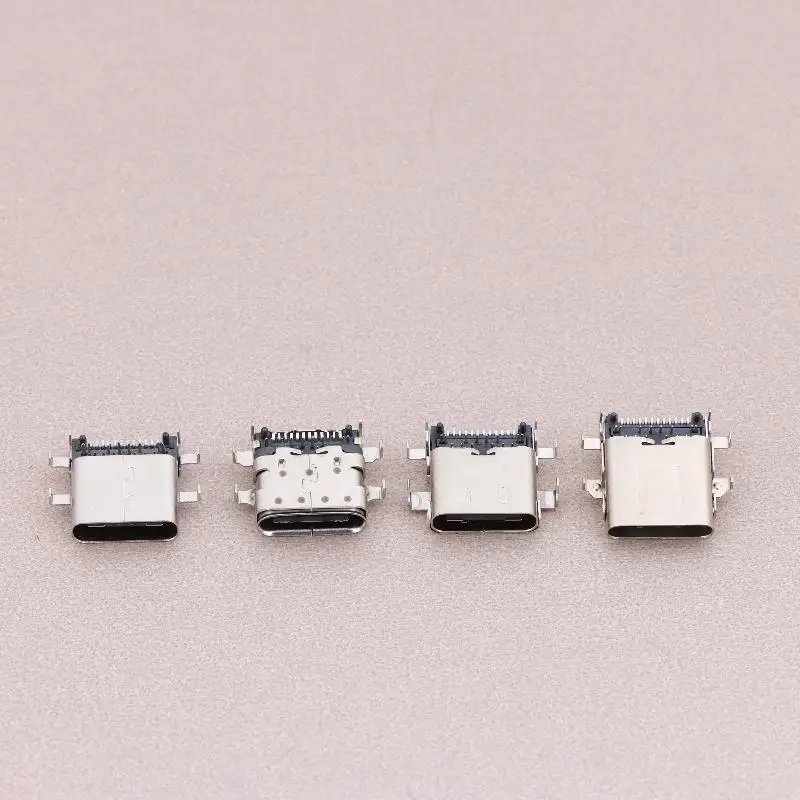 2Pcs Laptop Type-c Charging Port Power Connector Jack For E480 E485 E580 E585 E590 E490 R480 E15 Gen 1 For ThinkPad