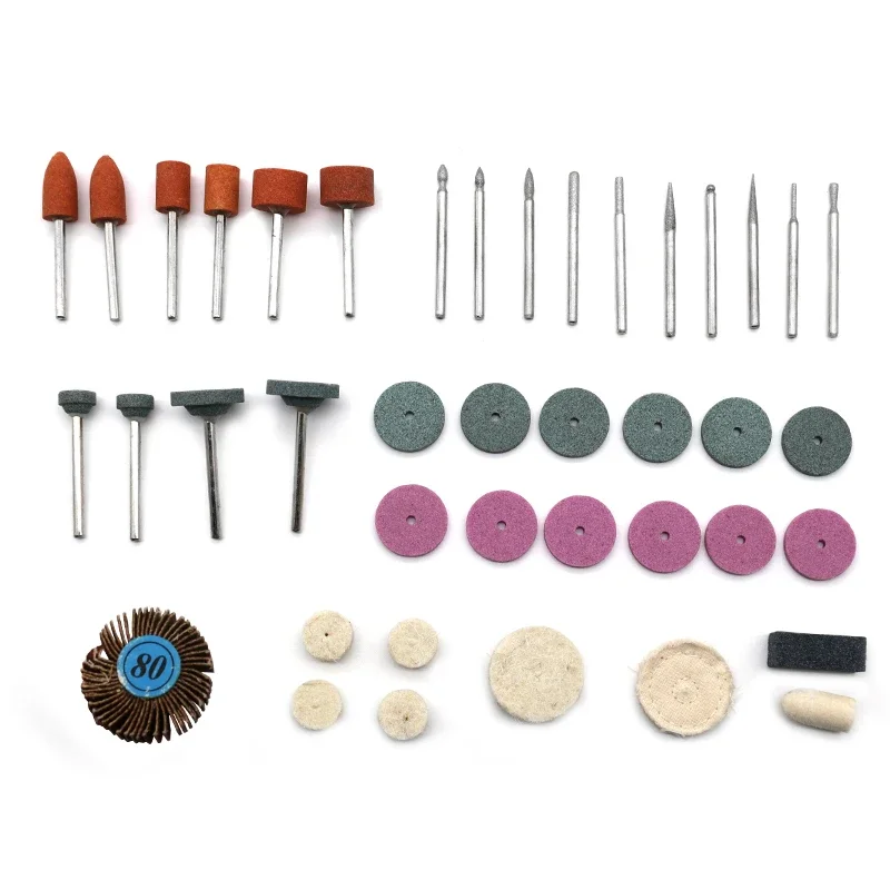 Set di testine per levigatura Mini Dremel Accessori per utensili rotanti, kit di lucidatura per trapano elettrico |   Strumenti abrasivi fai da te