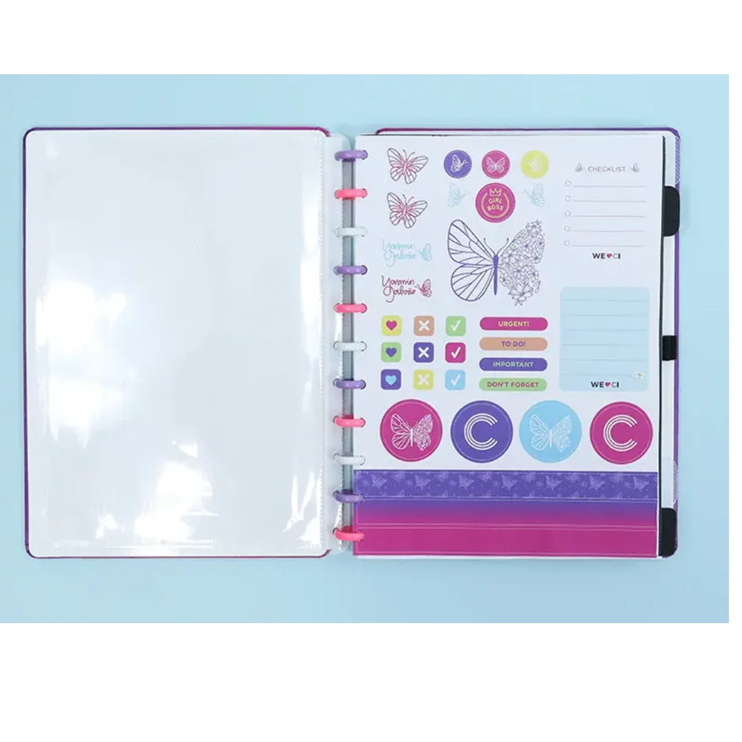 Ultraviolet By Yasmim Medium Galvão Notebook-CIMD3106 Smart Notebook