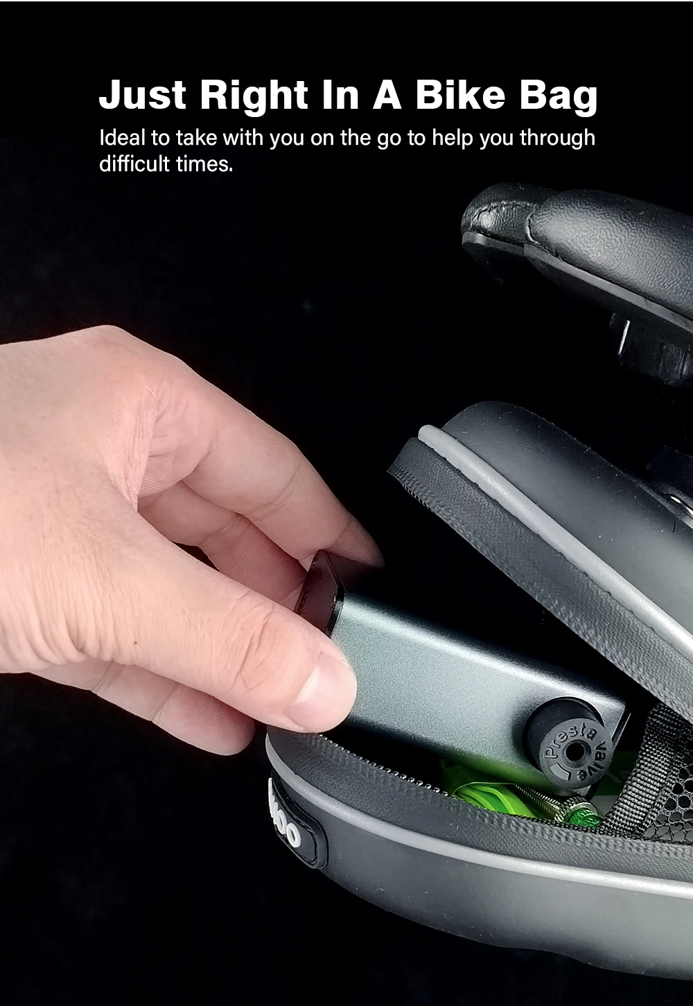 CYCLAMI A3 Mini Elektrische Luftpumpe Tragbare Fahrrad Cordless FV AV Inflator Presta Schrader Ventil Outdoor Straße MTB Fahrrad Aluminium – Detail 11