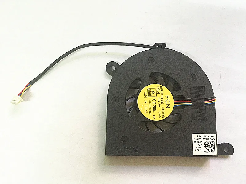 

Original New CPU Fan For DELL Inspiron 3050 089KG0 89KG0 DFS451305M10T FGL6 Laptop Cooling Cooler Fan