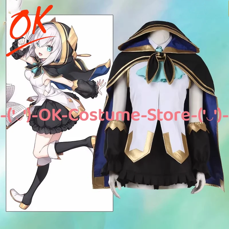 

[Customized Size] Nijisanji VTuber Ars Almal Cosplay Costume Apprentice Magician Oversized Hoodie Dress Halloween Uniform Outfit