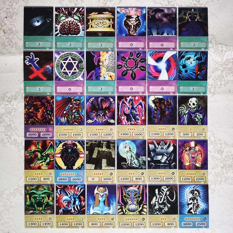 New Card Board Game 100pcs YU GI OH Different Anime Style Card  Dark Magician Classic DIY Card For Kids Gift