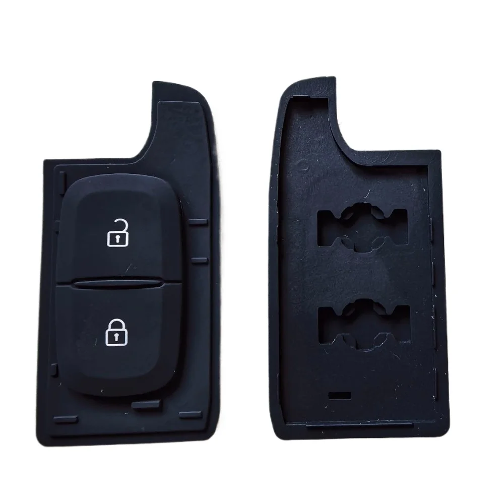 10 Stück 2-3-Tasten-Gummiknopfpolster für Renault Cilo Duster Captur Twingo Kwid Espace Arkana Schlüsselgehäuse, leeres Gehäuse für Fernbedienung – Detail 5