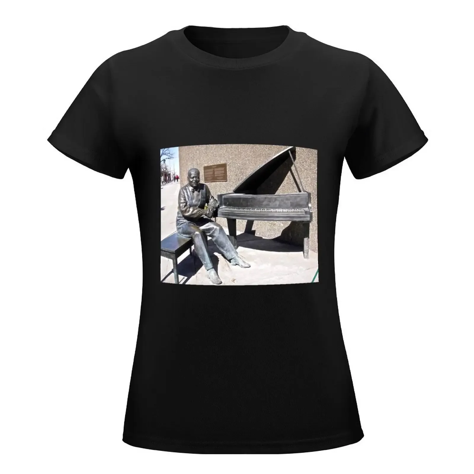 Oscar Peterson T-Shirt tees tops oversized workout shirts for Women