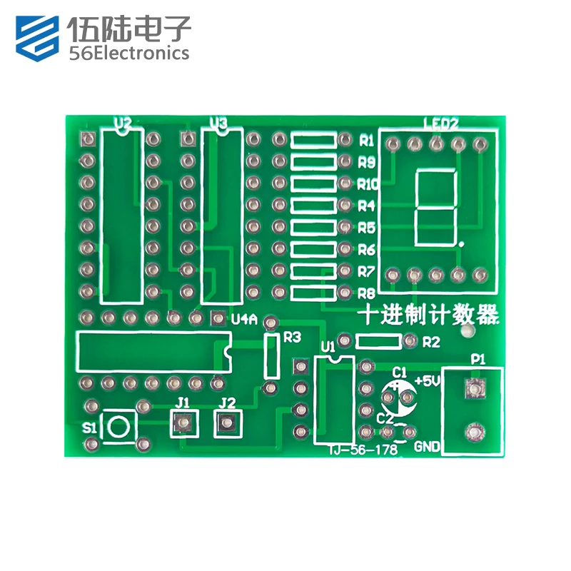 Electronic Components Decimal Counter DIY Welding Kit Training Electronic Skill  Practice for School